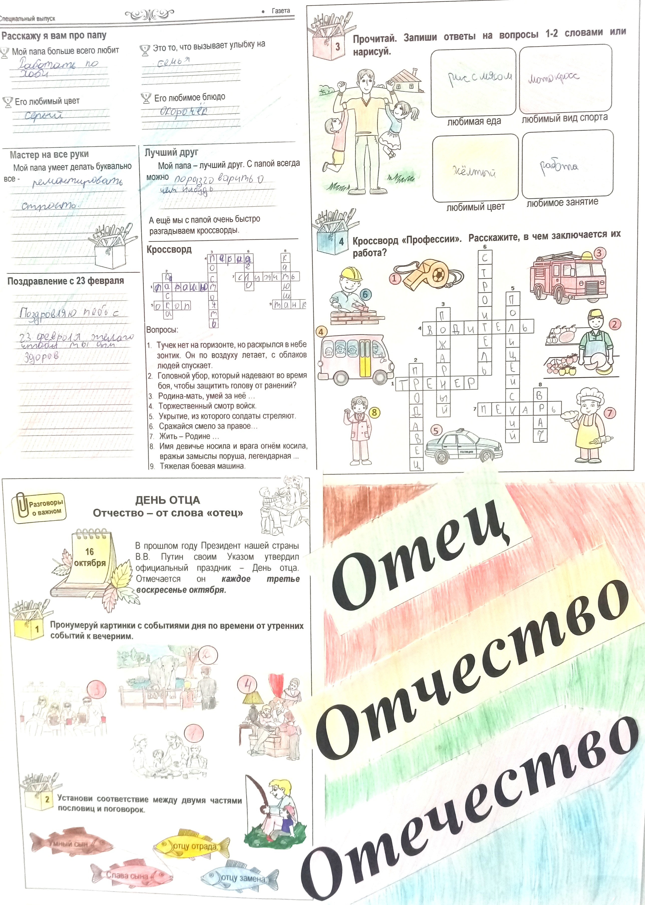 Отчество – от слова «отец» – Неманское СУВУ